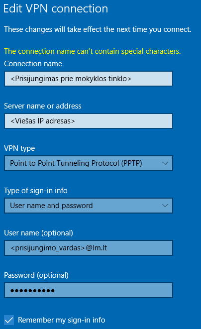 VPN PPTP